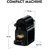 De'Longhi Inissia Καφετιέρα για Κάψουλες Nespresso Πίεσης 19bar Black