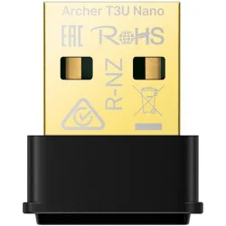 TP-LINK Archer T3U Nano v1 Ασύρματος USB Αντάπτορας Δικτύου 1300Mbps