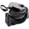 Life Waffle Pro Rotary Βαφλιέρα 4 Θέσεων σε Ορθογώνιο Σχήμα 1000W