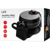 Life Waffle Pro Rotary Βαφλιέρα 4 Θέσεων σε Ορθογώνιο Σχήμα 1000W
