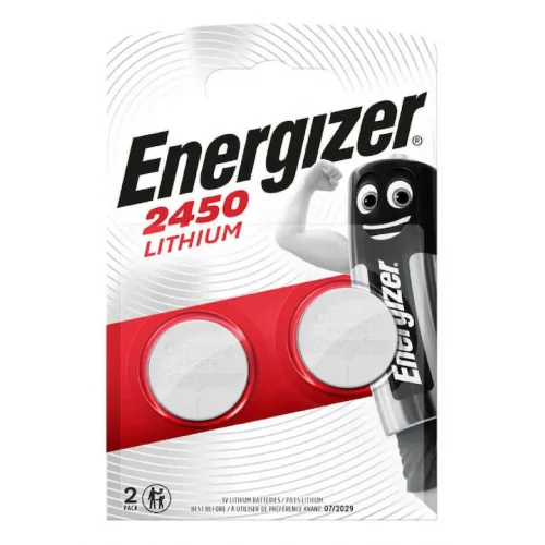 Energizer Μπαταρίες Λιθίου Ρολογιών CR2450 3V 2τμχ