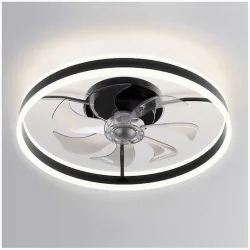 Life Halo Ανεμιστήρας Οροφής 50cm με Φως και Τηλεχειριστήριο Γκρι