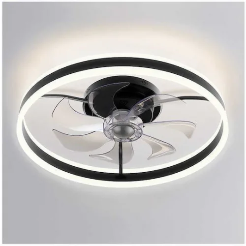 Life Halo Ανεμιστήρας Οροφής 50cm με Φως και Τηλεχειριστήριο Γκρι