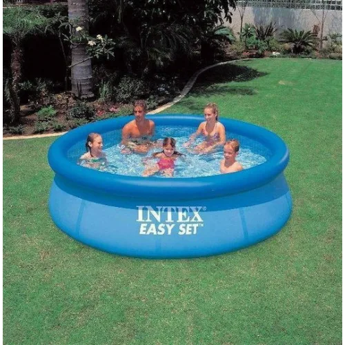 Intex Easy Set Στρογγυλή Πισίνα Φουσκωτή 305x76εκ. Μπλε Intex Easy Set Στρογγυλή Πισίνα Φουσκωτή 305x76εκ. Μπλε