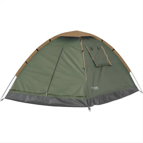 Escape Trail II Καλοκαιρινή Σκηνή Camping Igloo Χακί για 2 Άτομα 205x150x110εκ.