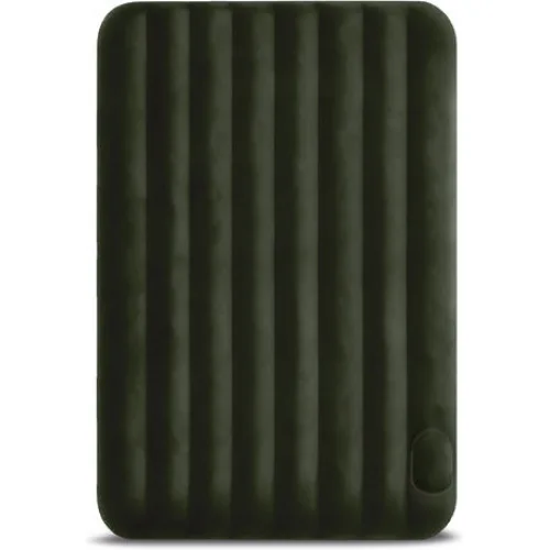 Intex Φουσκωτό Στρώμα Ύπνου με Ενσωματωμένη Αντλία Downy 191x137x25εκ. Γκρι