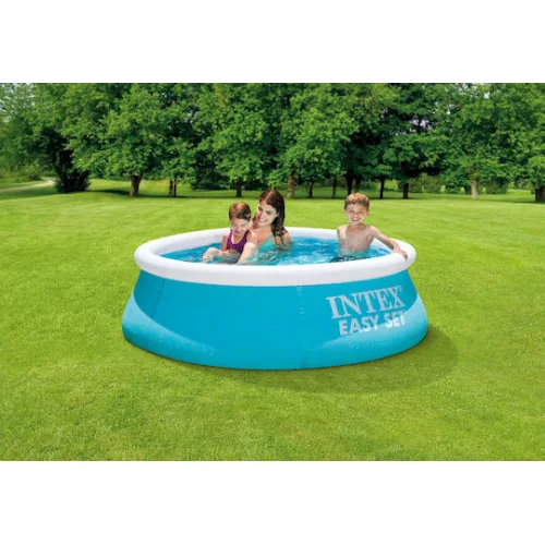 Intex Easy Set Στρογγυλή Πισίνα Φουσκωτή 183x51εκ. Μπλε Intex Easy Set Στρογγυλή Πισίνα Φουσκωτή 183x51εκ. Μπλε