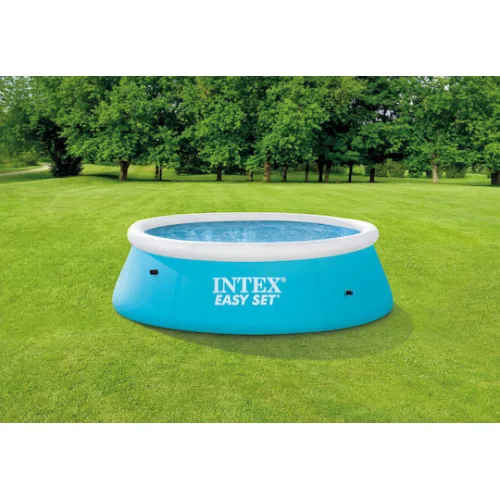 Intex Easy Set Στρογγυλή Πισίνα Φουσκωτή 183x51εκ. Μπλε Intex Easy Set Στρογγυλή Πισίνα Φουσκωτή 183x51εκ. Μπλε