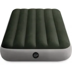 Intex Φουσκωτό Στρώμα Ύπνου Μονό με Ενσωματωμένη Ηλεκτρική Αντλία Prestige Downy Twin 192x99x25εκ.