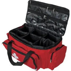 AMILA Ιατρικό Σακίδιο Α' Βοηθειών σε Κόκκινο Χρώμα