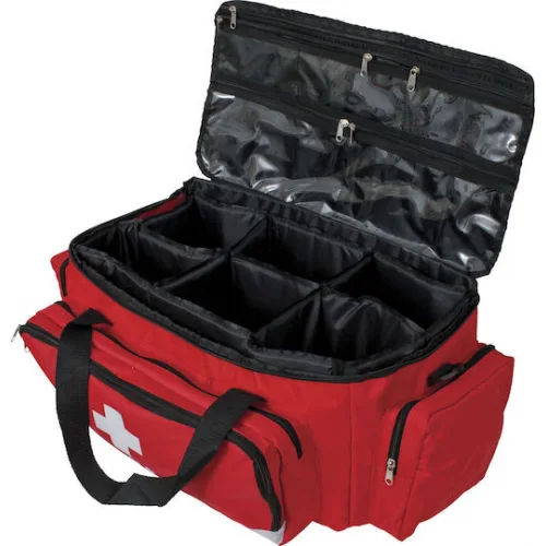 AMILA Ιατρικό Σακίδιο Α' Βοηθειών σε Κόκκινο Χρώμα