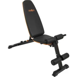 AMILA Folding Gym Bench DT30 Ρυθμιζόμενος Πάγκος Γυμναστικής Γενικής Χρήσης