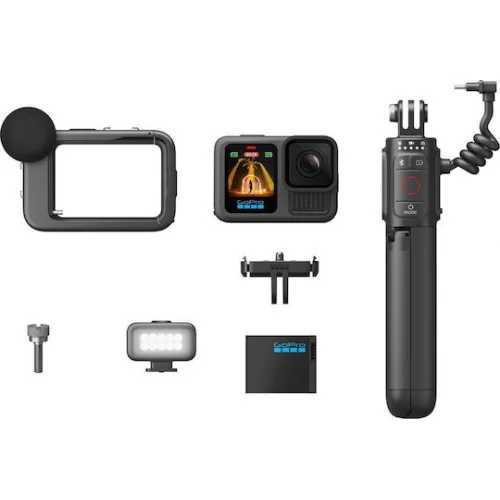 GoPro HERO13 Creator Edition Action Camera 5K Λήψης 360° Υποβρύχια με Οθόνη 2.27" και Wi-Fi Μαύρη