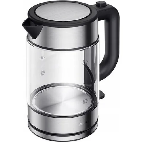 Xiaomi Electric Glass Kettle Βραστήρας 1.7lt 2200W Μαύρος