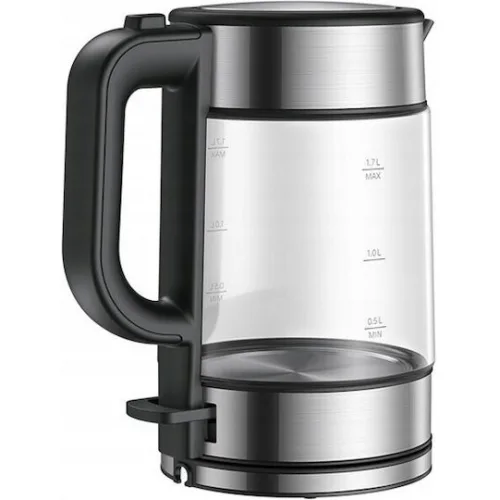 Xiaomi Electric Glass Kettle Βραστήρας 1.7lt 2200W Μαύρος