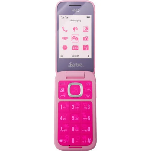 HMD Barbie Dual SIM Κινητό με Κουμπιά Ροζ