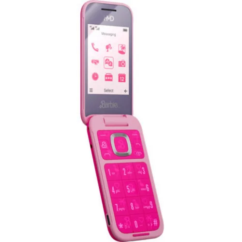 HMD Barbie Dual SIM Κινητό με Κουμπιά Ροζ