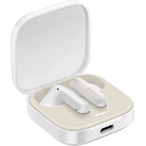 Xiaomi Redmi Buds 6 Active Bluetooth Handsfree Ακουστικά με Αντοχή στον Ιδρώτα και Θήκη Φόρτισης Λευκά