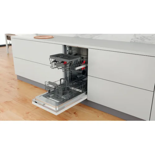 Whirlpool Πλήρως Εντοιχιζόμενο Πλυντήριο Πιάτων για 10 Σερβίτσια Eco Friendly Π44.8xY82εκ.