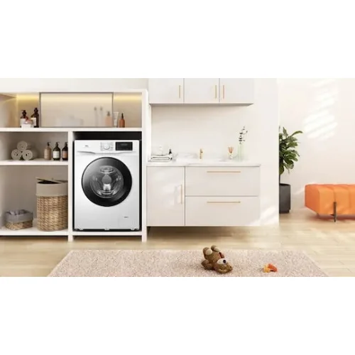 TCL Πλυντήριο Ρούχων 12kg με Τεχνολογία Ατμού 1400 Στροφών BLDC Inverter Motor FF1214WA0GR