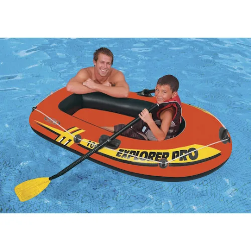 Intex Explorer Pro 100 Φουσκωτή Βάρκα για 1 Άτομο Κόκκινη 160x94εκ. Intex Explorer Pro 100 Φουσκωτή Βάρκα για 1 Άτομο Κόκκινη 160x94εκ.