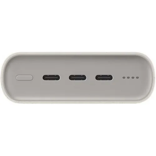 Samsung P4520 Power Bank 20000mAh 45W με 3 Θύρες USB-C Power Delivery Μπεζ