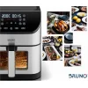 Bruno Air Fryer 8lt Ασημί BRN-0194
