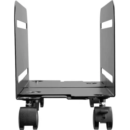 Powertech Βάση Δαπέδου Υπολογιστή με Ροδάκια (PT-1329)