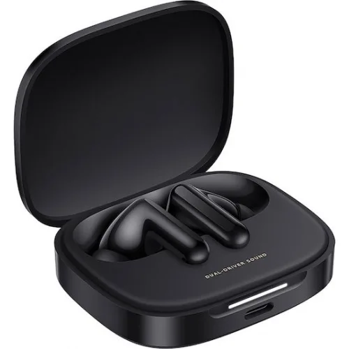 Xiaomi Redmi Buds 6 Bluetooth Handsfree Ακουστικά με Αντοχή στον Ιδρώτα και Θήκη Φόρτισης Night Black