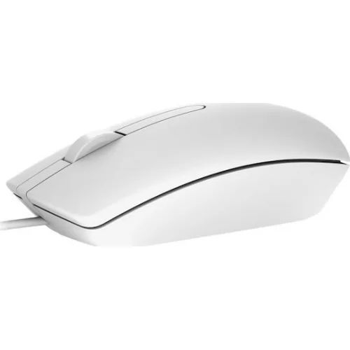 Dell MS116 Ενσύρματο Ποντίκι Λευκό