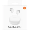 Xiaomi Redmi Buds 6 Play Bluetooth Handsfree Ακουστικά με Αντοχή στον Ιδρώτα και Θήκη Φόρτισης Λευκά