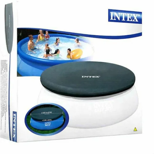 Intex Easy Set Αντηλιακό Προστατευτικό Κάλυμμα Πισίνας Στρογγυλό Διαμέτρου 457εκ. Μπλε Intex Easy Set Αντηλιακό Προστατευτικό Κάλυμμα Πισίνας Στρογγυλό Διαμέτρου 457εκ. Μπλε