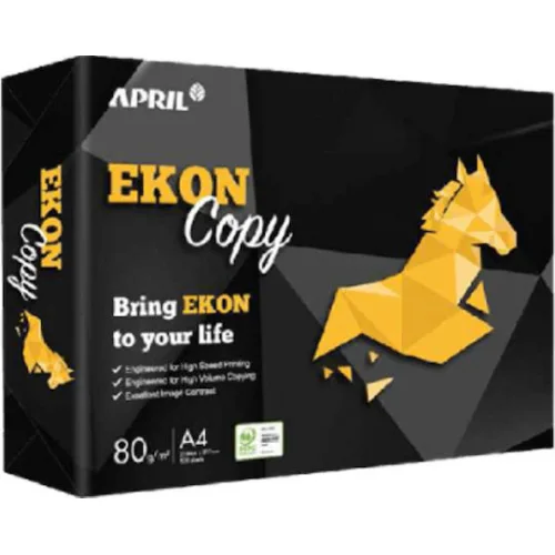 April Ekon Copy Χαρτί Εκτύπωσης A4 80gr/m² 500 φύλλα