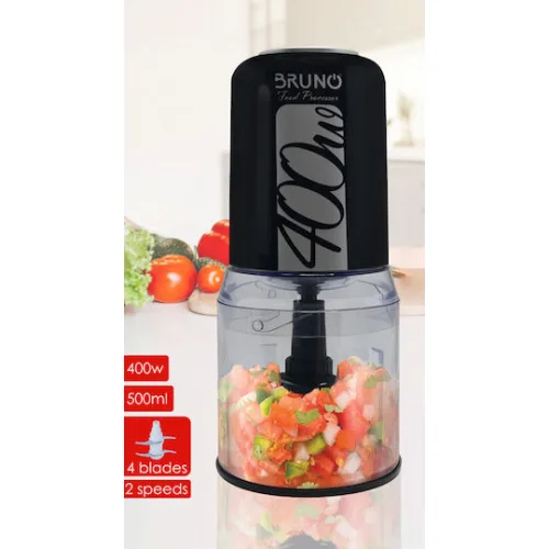 Bruno Πολυκόπτης Multi 400W με Δοχείο 500ml