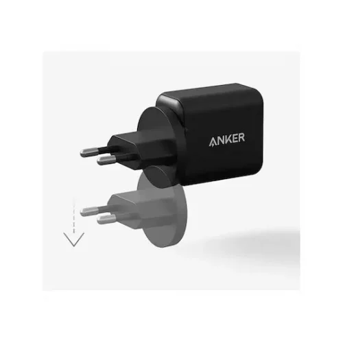 Anker Φορτιστής Χωρίς Καλώδιο με Θύρα USB-C 25W Power Delivery Μαύρος (312)