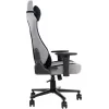 Monarch Gear Chaos Υφασμάτινη Καρέκλα Gaming με Ρυθμιζόμενα Μπράτσα Cloud Gray