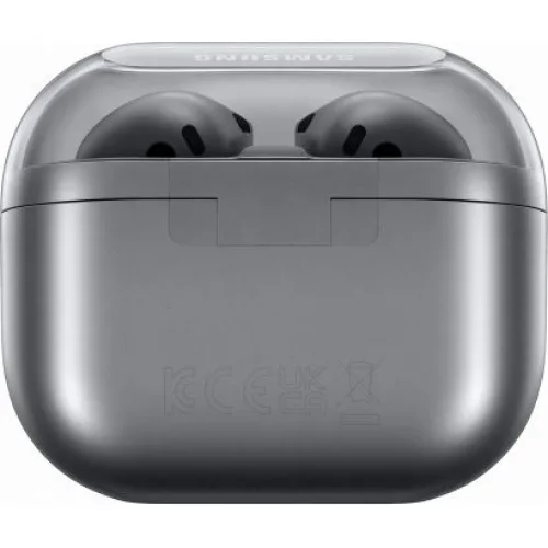 Samsung Galaxy Buds3 Bluetooth Handsfree Ακουστικά με Αντοχή στον Ιδρώτα και Θήκη Φόρτισης Silver
