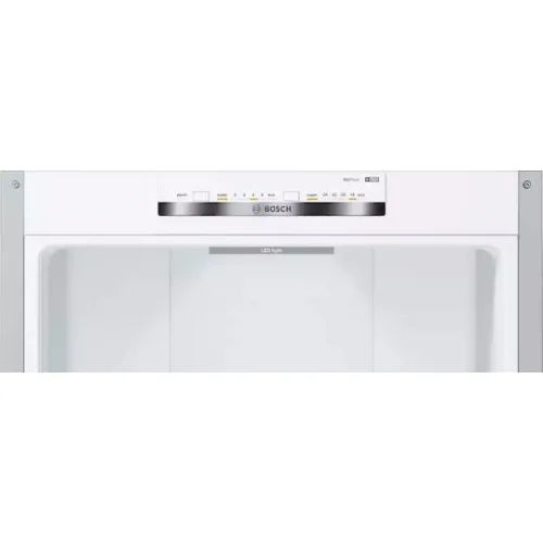 Bosch Ψυγειοκαταψύκτης 368lt Total NoFrost Υ203xΠ60xΒ66εκ. Metal Look KGN39VLEB