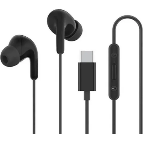 Xiaomi Earphones In-ear Handsfree Ακουστικά με Βύσμα USB-C Μαύρο