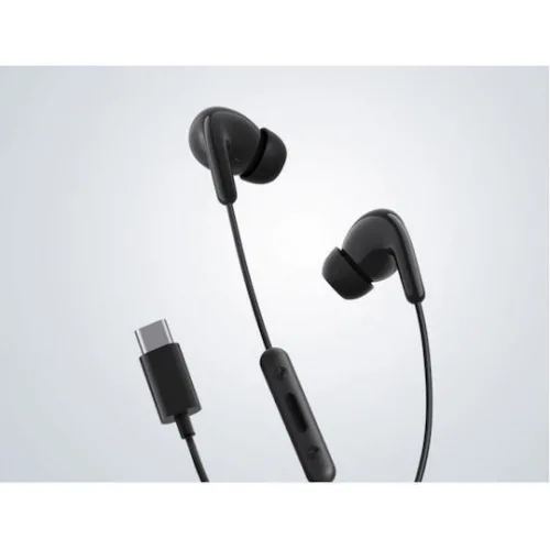 Xiaomi Earphones In-ear Handsfree Ακουστικά με Βύσμα USB-C Μαύρο