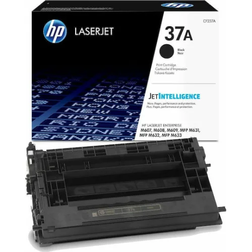 HP 37A Γνήσιο Toner Laser Εκτυπωτή Μαύρο 11000 Σελίδων (CF237A)