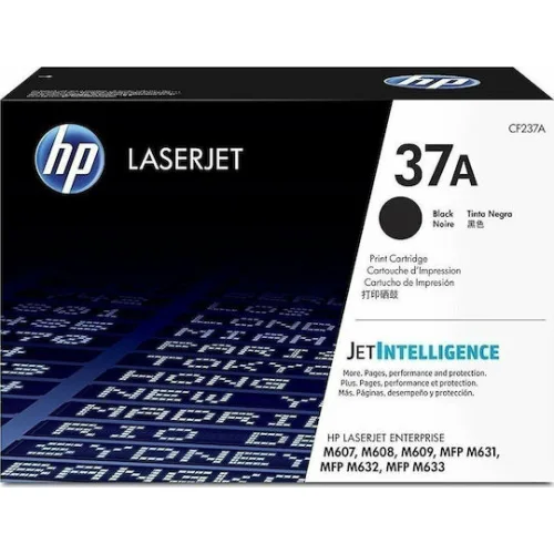 HP 37A Γνήσιο Toner Laser Εκτυπωτή Μαύρο 11000 Σελίδων (CF237A)