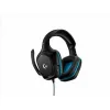 Logitech G432 7.1 Over Ear Gaming Headset με σύνδεση 3.5mm / USB Μπλε