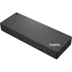 Lenovo ThinkPad USB-C Docking Station με HDMI/DisplayPort 4K PD Ethernet και συνδεση 3 Οθονών Μαύρο