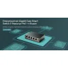 TP-LINK TL-SG105PE v2 Managed L2 PoE+ Switch με 5 Θύρες Gigabit (1Gbps) Ethernet