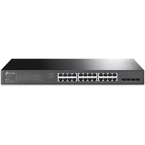 TP-LINK TL-SG2428P v5.30 Managed L2 PoE+ Switch με 24 Θύρες Gigabit (1Gbps) Ethernet και 4 SFP Θύρες