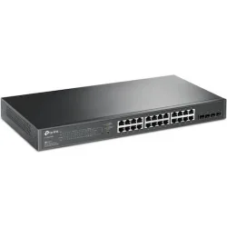 TP-LINK TL-SG2428P v5.30 Managed L2 PoE+ Switch με 24 Θύρες Gigabit (1Gbps) Ethernet και 4 SFP Θύρες