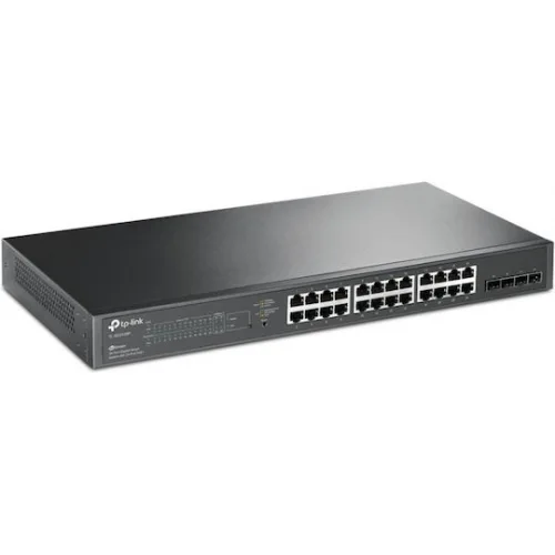 TP-LINK TL-SG2428P v5.30 Managed L2 PoE+ Switch με 24 Θύρες Gigabit (1Gbps) Ethernet και 4 SFP Θύρες