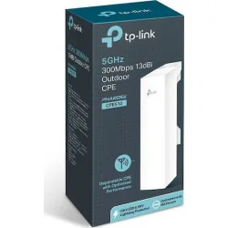TP-LINK CPE510 v3 Access Point Wi‑Fi 4 Single Band (5GHz) για Εξωτερική τοποθέτηση Λευκό