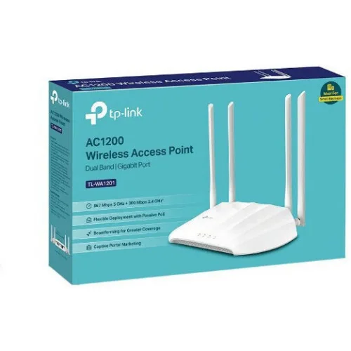 TP-LINK TL-WA1201 v1 Access Point Wi‑Fi 5 Dual Band (2.4 & 5GHz)